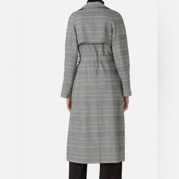 TOME Collective Houndstooth Trench Coat - Picture 2 of 8